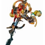 Collage "Gun Flower 01" von Thomas Born